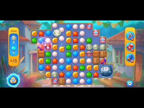 Fishdom 6808 Hard Level - NO 💣🧨💥