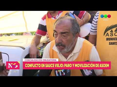 Conflicto entre ASOEM y la Municipalidad de Sauce Viejo: reclamos y protestas