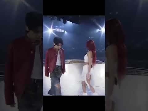 yeonjun after eye contact with yuna 💕 #yuna #itzy #txt #yeonjun #sbs2023 #moment #fypシ