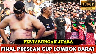 Download lagu [ FULL ] PERTARUNGAN FINAL PRESEAN CUP LOMBOK BARAT | MATARAM VS LOTIM, DEMUNG WIRE VS SATRIA LAUT mp3
