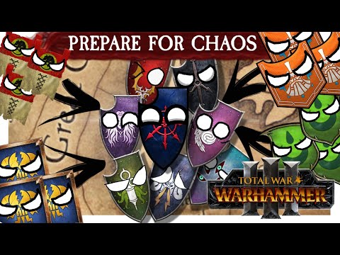Eight Player Warriors of Chaos Easter Madness -Warhammer 3 Multiplayer