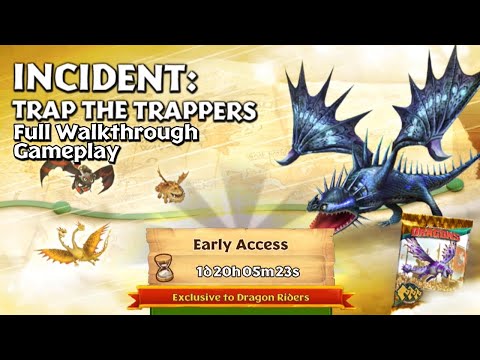 Trap the Trappers (Incident) — Gauntlet Event Full Wallkthrough Gameplay | Dragons: Rise of Berk