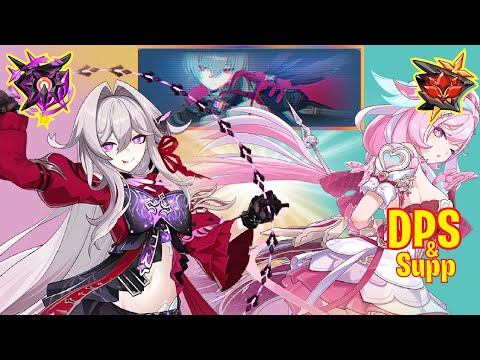 [Hi3 Abyss] Nirvana & Red Lotus Raven Ice (D553)(D524) - [Honkai Impact 3]