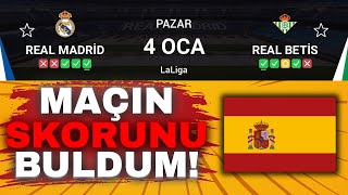 İspanya LaLiga'da skor nasıl bulunur!