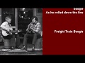 Doc & Merle Watson   Freight Train Boogie   +   lyrics