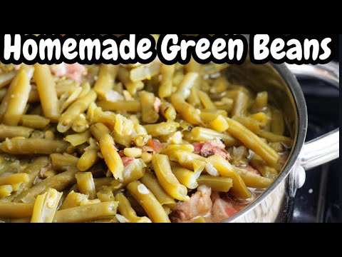 Fresh Green Beans Recipe With Smoked Turkey