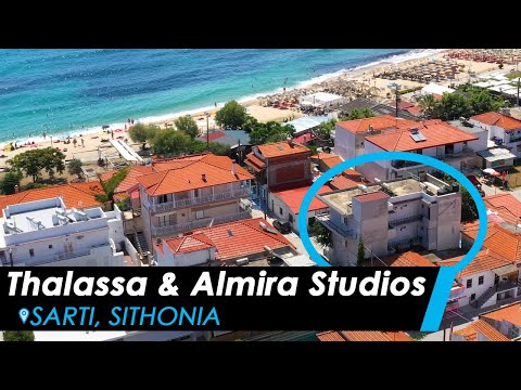 Thalassa &amp; Almira Studios, alloggi privati a Sarti, Grecia - Video