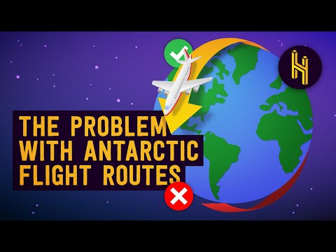 Why Do Planes Fly Over the North Pole But Not Antarctica?