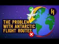 Why Planes Fly Over The North Pole But Not The South Pole