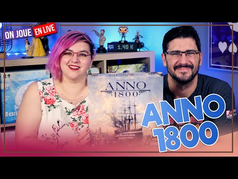 [La Partie] ANNO 1800 | 2 joueurs | IELLO | VOD Live