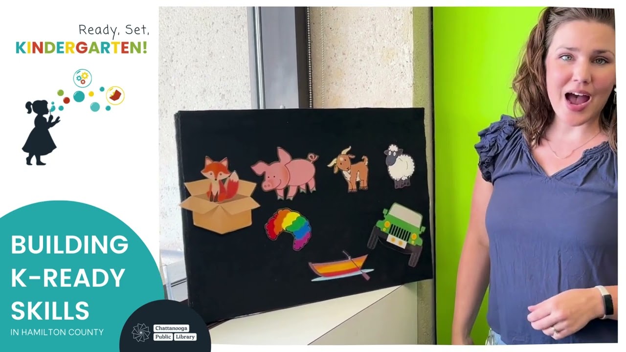 Rhyming with Miss Erica at the Chattanooga Library 