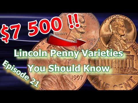 Lincoln Penny Varieties You Should Know Ep. 21 - 1997, 1968, 1989