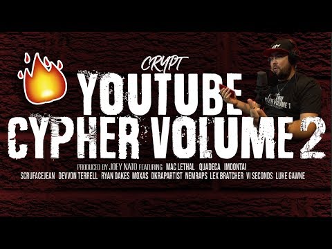 CRYPT REACTS to YouTube Cypher Vol. 2 ft. Mac Lethal, Quadeca, & More
