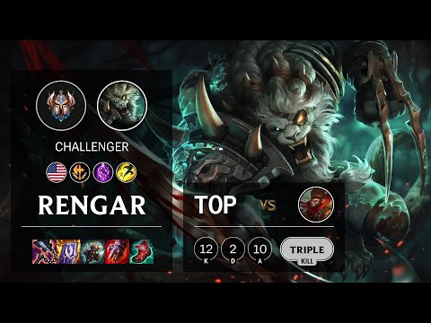 Rengar Top vs Wukong - NA Challenger Patch 11.13