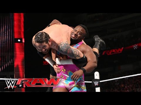 The New Day vs. Sheamus and King Barrett - WWE Tag Team Championship Match: Raw, April 4, 2016