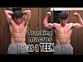 How To Get Shredded as a Teenager | Full Day of eating on a cut