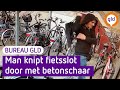 Fietsendief met betonschaar | Bureau GLD