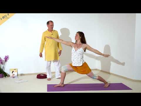 Haltung der Heldin,-Haltung des Helden - Yoga Asana Lexikon