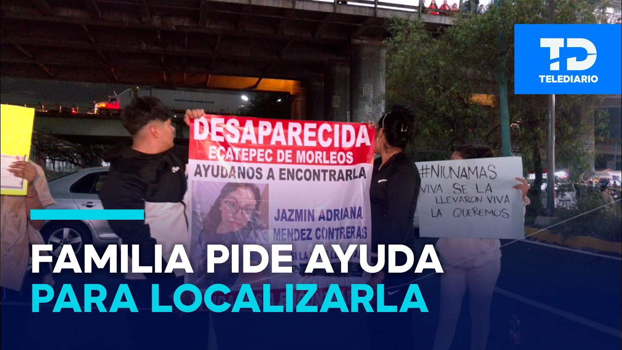 Jazmín desapareció en Ecatepec tras reunirse con su expareja; familia pide ayuda para localizarla