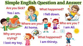 Daily Use Simple English Question Answers | Fun Learning Question Answers |English Speaking Practice
