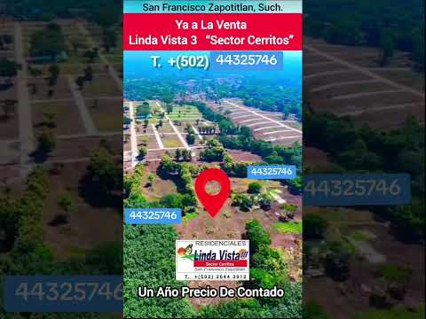 Lotes en San Francisco Zapotitlán #chapinesenusa #guatemalacity #inversiones #lotes #chapines502