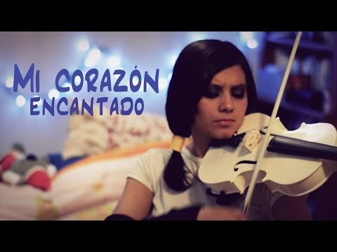 Mi Corazón Encantado❤en VIOLIN!!! (Lyric-Letra) Dragon Ball
