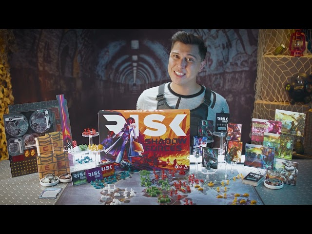 Vídeo relacionado con Hasbro Gaming Risk Shadow Forces Strategy Board Game, War Games, Board Games for Adults and Family, Ages 13 and Up, for 3-5 Players, Avalon Hill