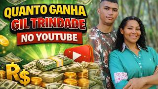 QUANTO GANHA O CANAL DA GIL TRINDADE ? | GANHOS REAIS 2026