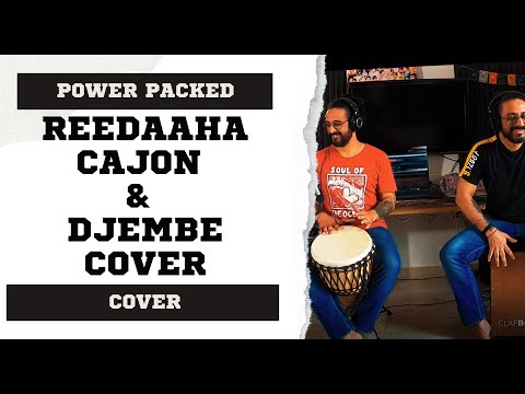 Reedaha Cajon and Djembe Cover | I am Me played together #djembe #Cajon #djembe&Cajon #clapbox
