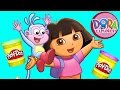JUMBO DORA THE EXPLORER Toy Episodes Play Doh Dora And Friends Videos