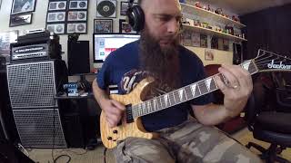 Six Feet Under obsidian guitar play through