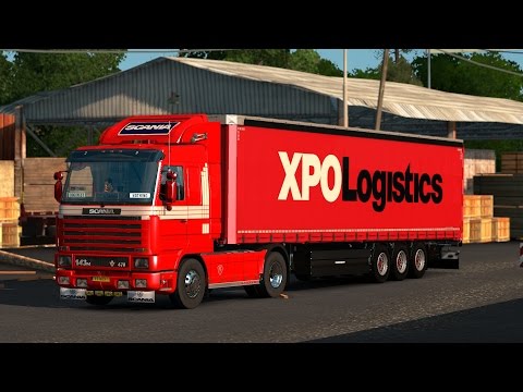 ETS 2 1.27 ProMods 2.16 Scania 143m  Riga - Balvi