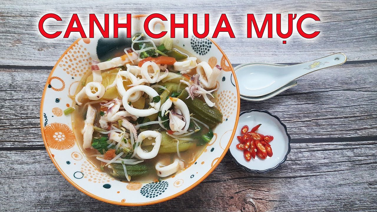 Mực Nấu Canh Chua