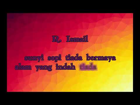 R  Ismail & Rosiah Chik -Kamaruzzaman (Karaoke)