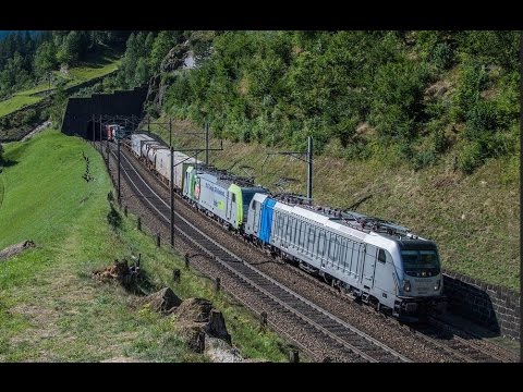 I treni del Gottardo: Amsteg e Wassen
