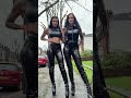Locked For Us Mika And Nikita Locked Shinyleggings