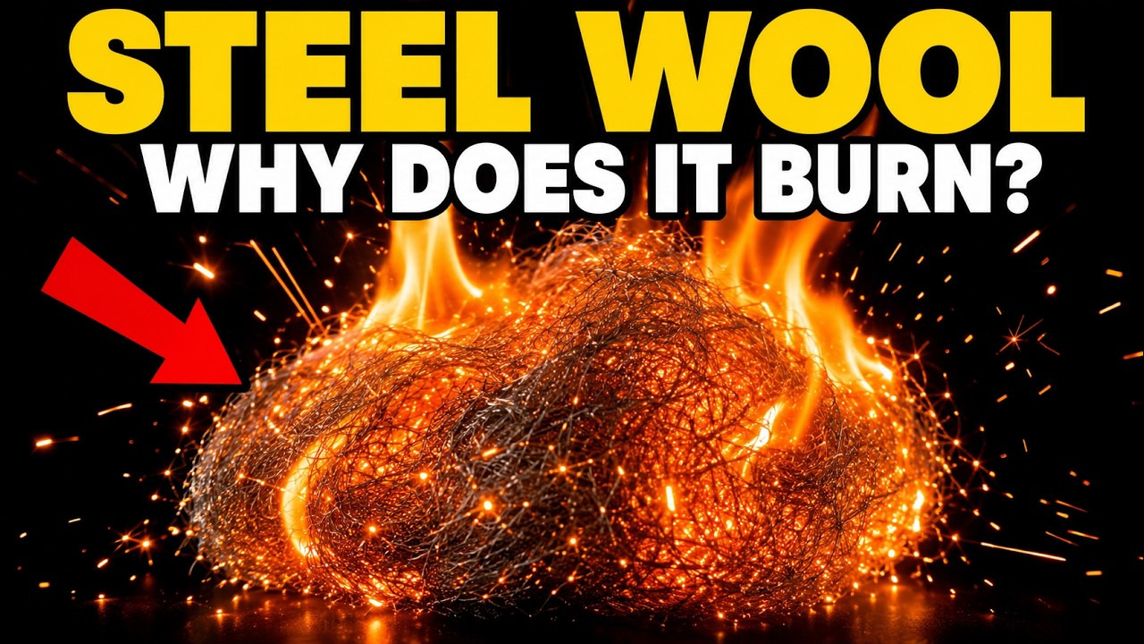 The Real Reason Steel Wool Burns Like a Torch