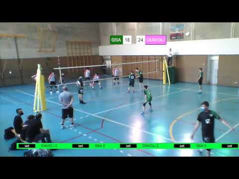 U15M  GSA VS DIAVOLI ROSA BLACK