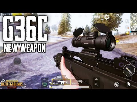 New Weapon In Pubg Mobile G36C Full Gameplay With All The Equipment | Pubg Mobile By FJ Gaming