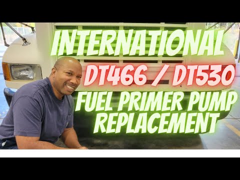 International DT466/530 Fuel Primer Pump Replacement