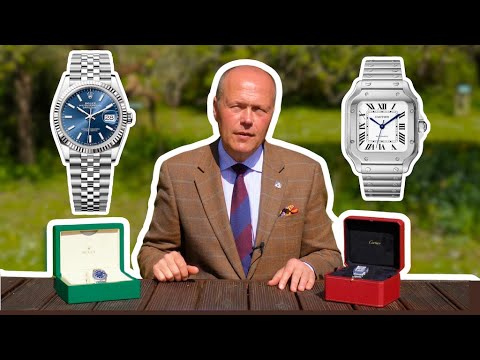 ROLEX DATEJUST OR CARTIER SANTOS · WHICH ICON TO PICK?