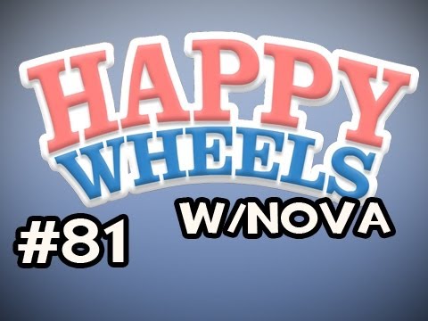 Happy Wheels w/Nova Ep.81 - Downhill Uphill ALL KINDS OF HILLS