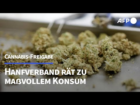 Video Thumbnail: Cannabis-Freigabe: Hanfverband rät zu maßvollem Konsum | AFP
