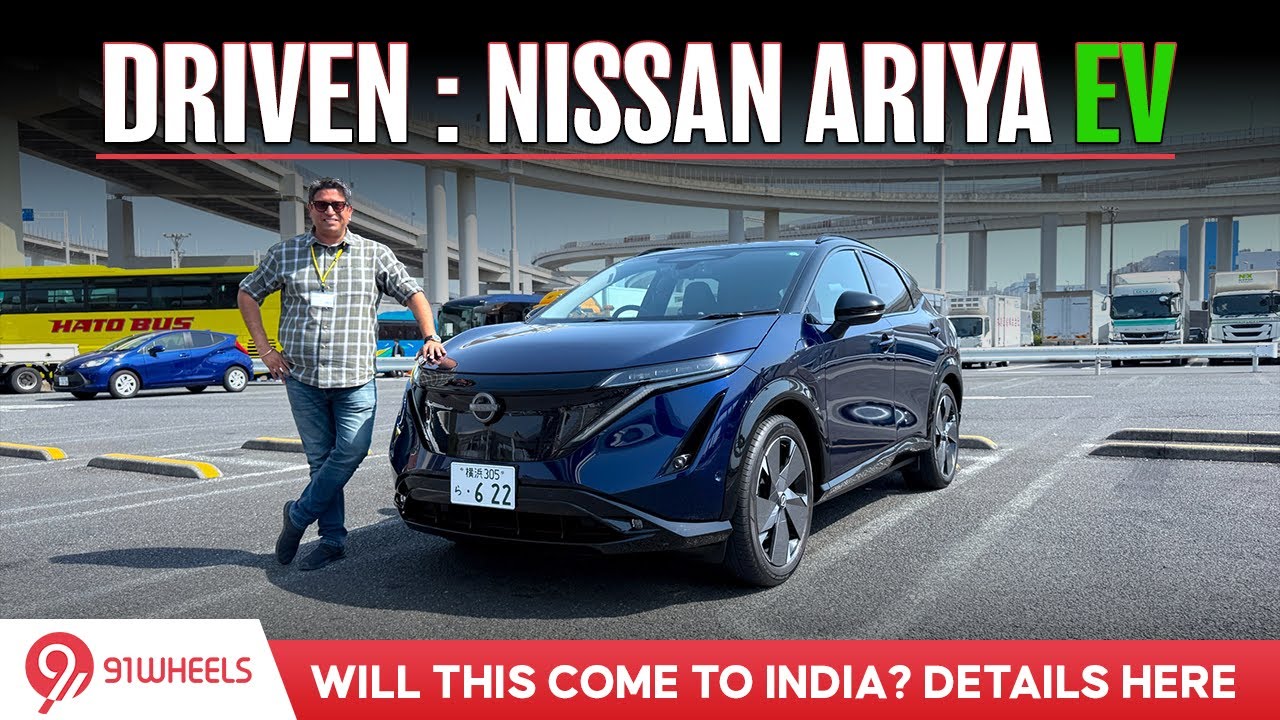 Nissan Ariya Electric SUV Driven || First Look & Review From Japan Nissan Ariya Electric SUV Driven || First Look & Review From Japan