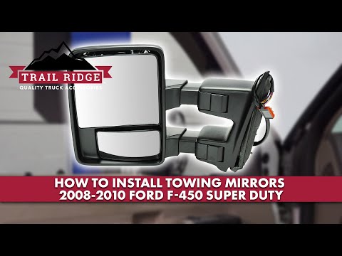 How to Install Towing Mirrors 2008-2010 Ford F-450 Super Duty