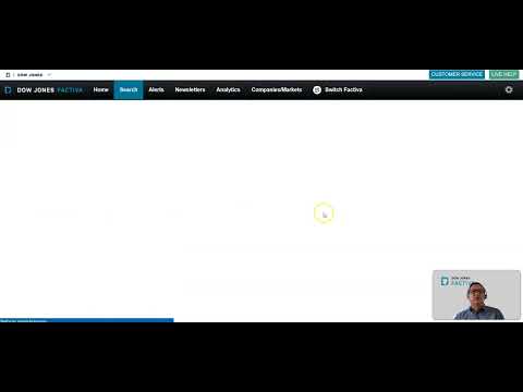 Factiva search in different languages