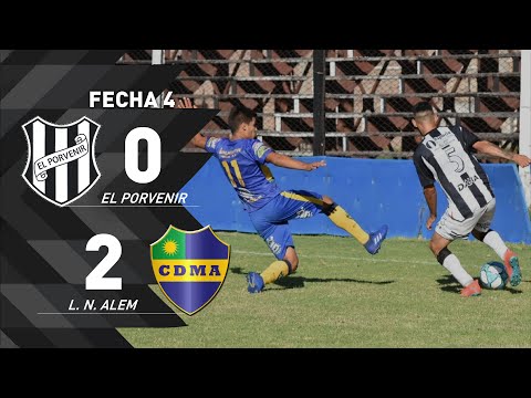 EL PORVENIR 0 L. N. ALEM 2 - GOLES