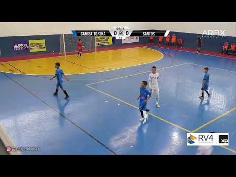 CAMISA 10 SKA x SANTOS   FUTSAL   SUB 10