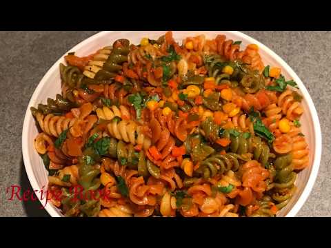 Indian Style pasta Recipe | Masala Pasta Desi Style | Spicy Masala Pasta | Indian Style Veg Pasta Video