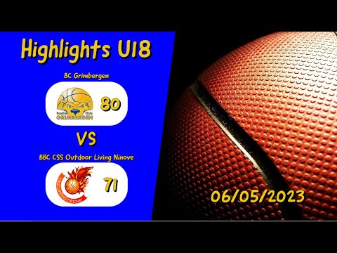 U18 BC Grimbergen - BBC CSS Outdoor Living Ninove (recap)